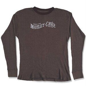 Brown Long-Sleeve Thermal Tee